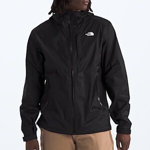 The North Face Men's Black Hooded Windbreaker Jacket